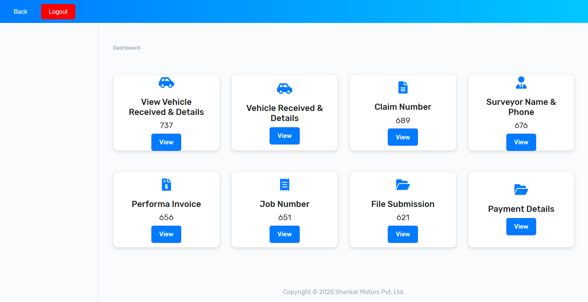 Workshop Management & Service Flow — code project by Abhijit